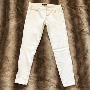 Forever 21 Cream Jeggings
